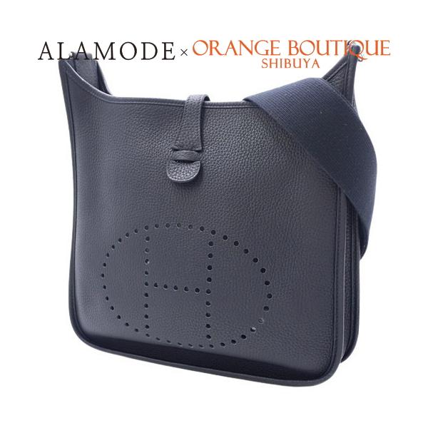エルメス 【美品】HELMES エブリン エヴリン 3PM X刻印 青 HERMES HERMES(エルメス) エブリン3PM ブルーニュイ ネイビー