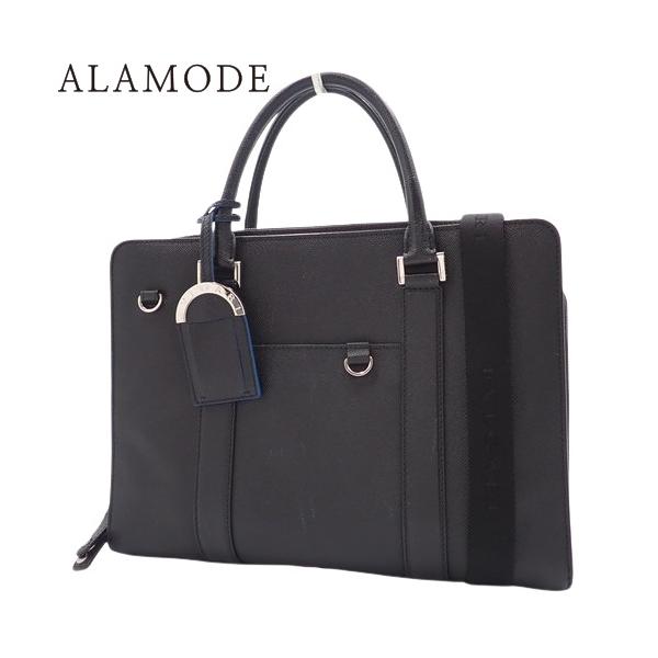 【良品】BVLGARI ブルガリマン ビジネストート ブリーフケース alamode888_40802145651