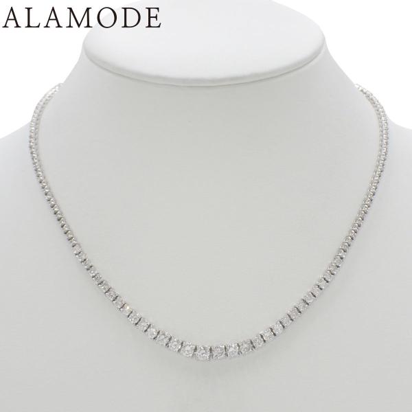 D5.00 ダイヤモンド テニスネックレス プラチナ Pt850 ネックレス