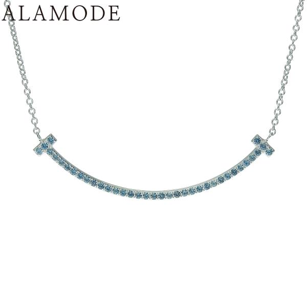 TIFFANY&Co.（ティファニー） T スマイル ペンダント ミニ ブルー