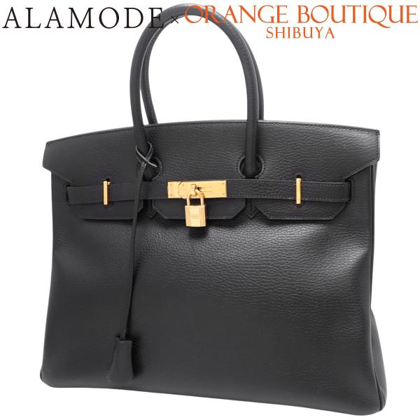 HERMES（エルメス） バーキン35 ブラック黒 アルデンヌ ゴールド金具