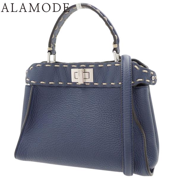 ⭐️美品⭐️ フェンディ セレリア ピーカブー レザー ビジネスバッグ FENDI（フェンディ） セレリア ピーカブー ミニ ハンドバッグ