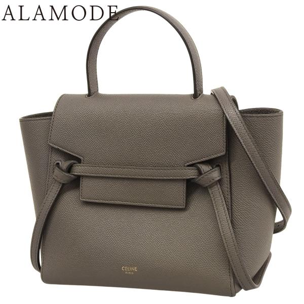 CELINE（セリーヌ） ベルトバッグ ナノ ハンドバッグ ショルダーバッグ