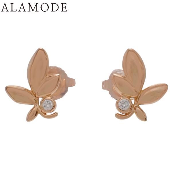 【美品】 ティファニー オリーブ リーフ ダイヤ ピアス 6065 TIFFANY&Co.（ティファニー） パロマ・ピカソ オリーブ リーフ ピアス