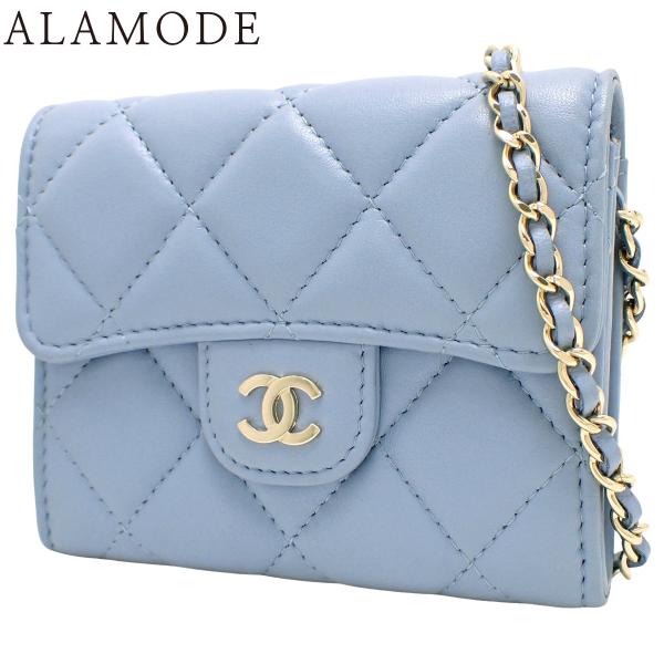 CHANEL（シャネル） マトラッセ ココマーク チェーンウォレット ミニ