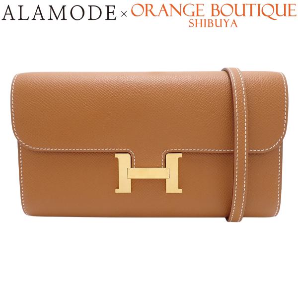 HERMES（エルメス） コンスタンスロング トゥーゴー ゴールド 茶