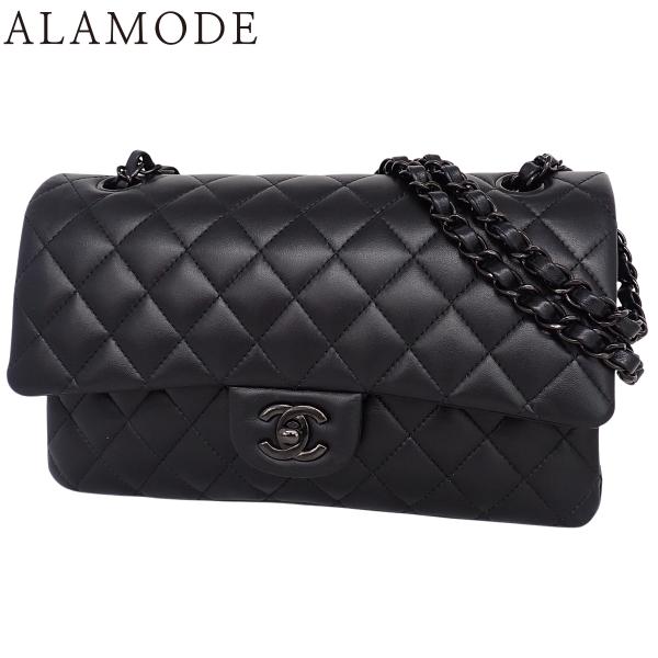 CHANEL（シャネル） マトラッセ ココマーク Wフラップ25 チェーン