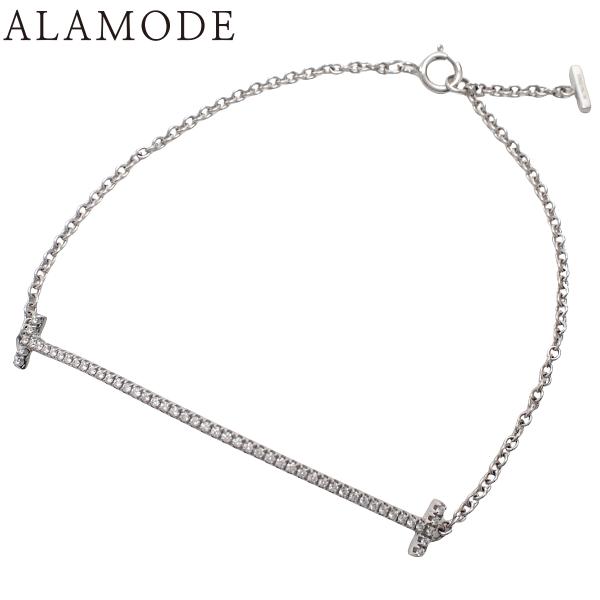 ◾️ティファニーティスマイルブレスレット　ダイヤモンド　ホワイトゴールド TIFFANY&Co.（ティファニー） T スマイル ブレスレット ダイヤモンド