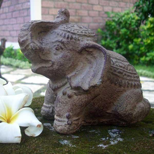 アジアンテイスト 象の置物