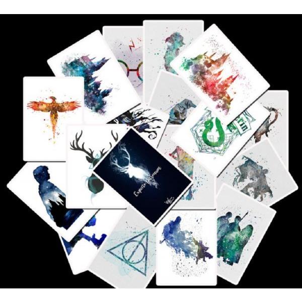 ハリーポッター　ハリポタ　ポスター風　シール　ステッカー25枚