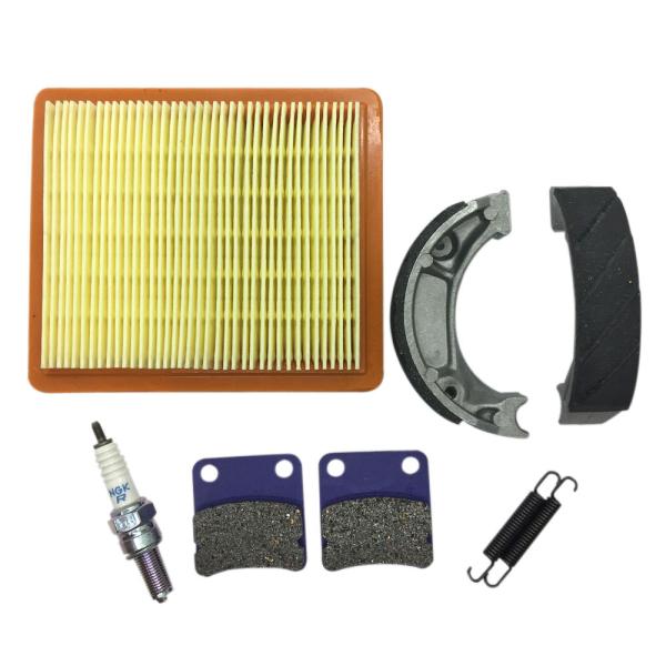 エアフィルター & ブレーキパッドキット＆プラグ スマートディオDX/Z4(AF56/AF57)/前後ブレーキパッド/シュー/エア