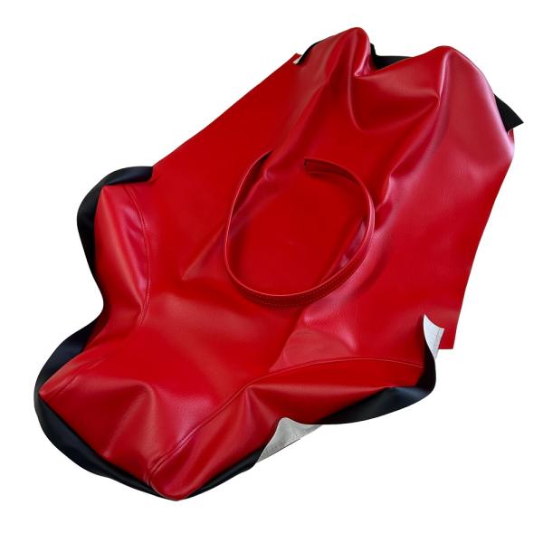 DT125 (17W) 専用設計 国産シートカバー (張替タイプ)(バイク