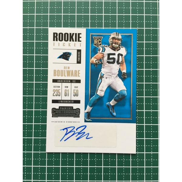 ☆PANINI 2017 NFL CONTENDERS #213 BEN BOULWARE［CAROLINA PANTHERS