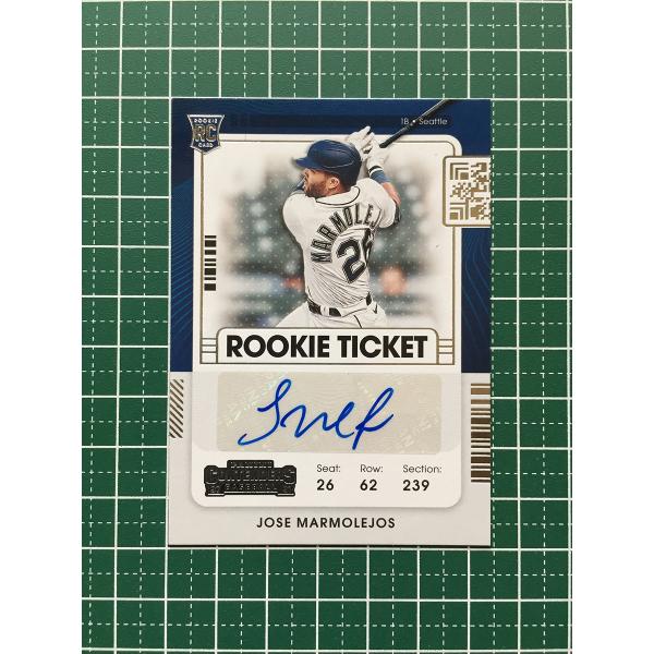☆PANINI MLB 2021 CONTENDERS #197 マルモレホス/JOSE MARMOLEJOS