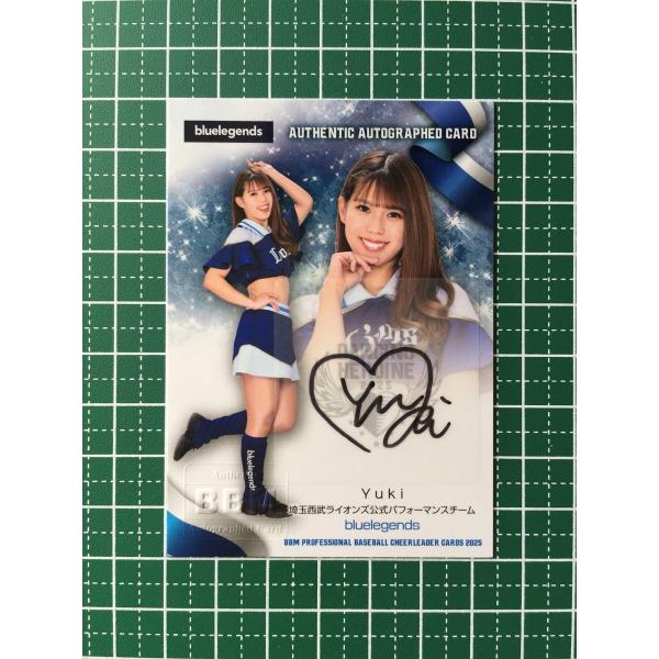 ☆BBM 2025 チアリーダーカード DANCING HEROINE Yuki［bluelegends