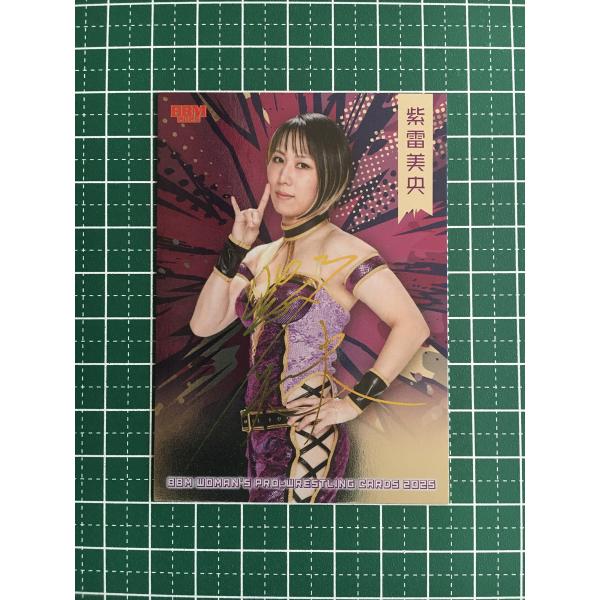 ☆BBM 2025 女子プロレスカード #063 紫雷美央 レギュラーカード「現役