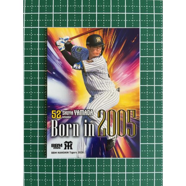 ☆BBM 2026 ベースボールカード #T69 山田脩也［阪神タイガース