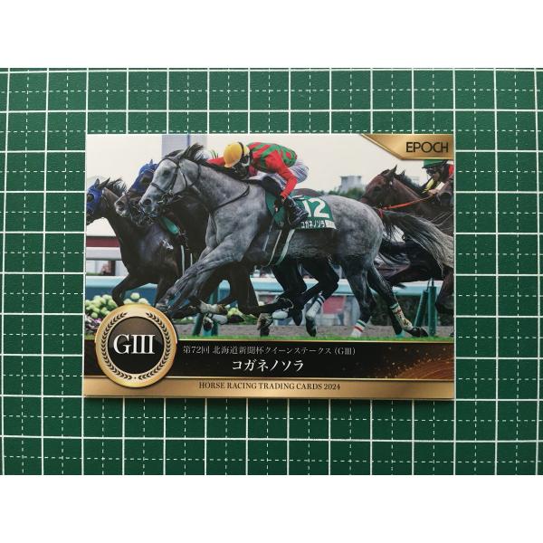 ★EPOCH 2025 競馬 JRA ホースレーシング 2024 下半期総集編 #69 コガネノソラ／丹内祐次［北海道新聞杯 クイーンステークス／GIII］★
