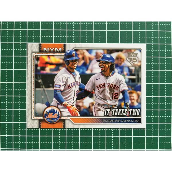 ☆TOPPS MLB 2026 SERIES 1 #52 IT TAKES TWO／FRANCISCO LINDOR／JUAN