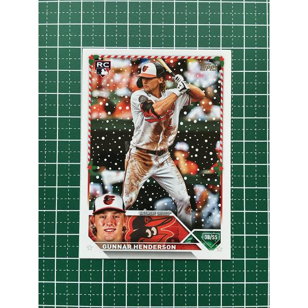 ☆TOPPS MLB 2023 HOLIDAY #H4 GUNNAR HENDERSON［BALTIMORE ORIOLES 