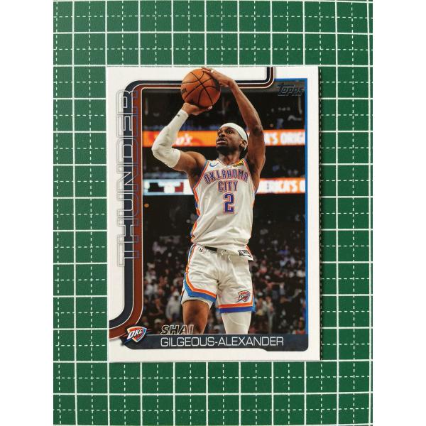 ☆TOPPS NBA 2025-26 BASKETBALL #115 SHAI GILGEOUS-ALEXANDER