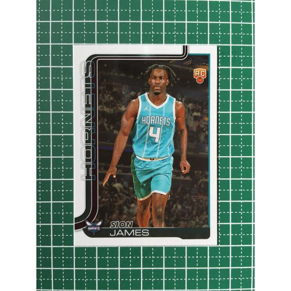 ☆TOPPS NBA 2025-26 BASKETBALL #233 SION JAMES［CHARLOTTE HORNETS