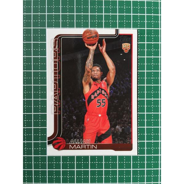 ☆TOPPS NBA 2025-26 BASKETBALL #240 ALIJAH MARTIN［TORONTO RAPTORS