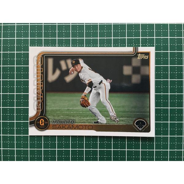 ☆TOPPS NPB FLAGSHIP 2025 #205 坂本勇人［読売ジャイアンツ