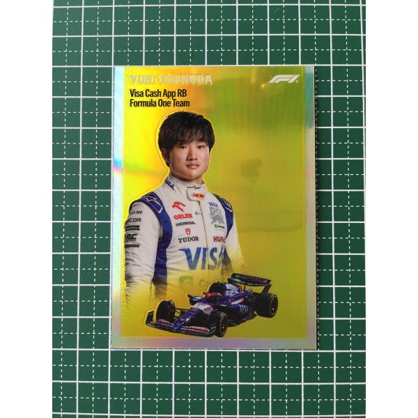 角田裕毅 直筆サインカード　F1 auto　レリック　セット　topps alba-tesoro_topps-chrome-2024-