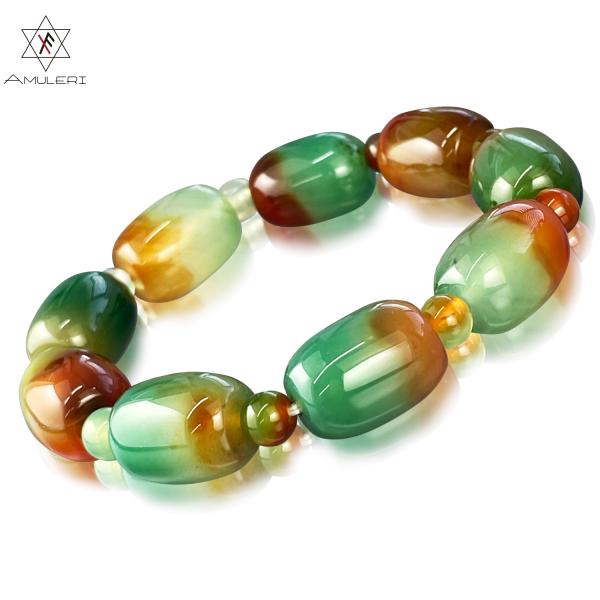 開運 グッズ アクセサリー 天然石 ブレスレット 孔雀瑪瑙 ピーコック