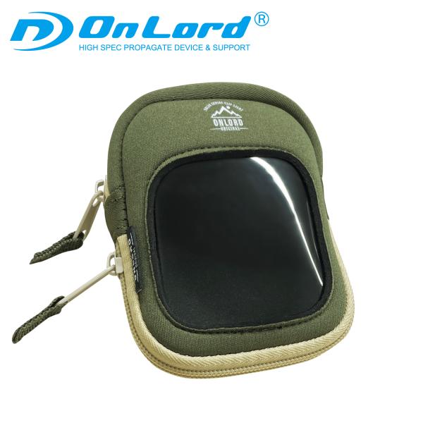 オンロード(OnLord) クリッパActive(OL-338) オリジナル専用ケース 入れたまま使用ができる OL-406K☆コンパクトなソーラー充電式クリップ型センサーライト「クリッパActive」の「オリジナル専用ケース」！☆移動中も...