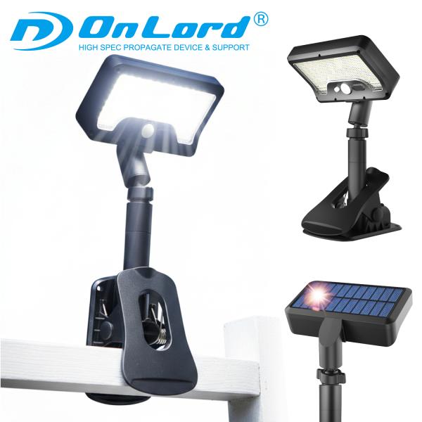 【クリップ設置】クリップで挟んでどこでも自由自在に設置！上からも横からも挟める！置いて使用も可能！配線工事不要！【人感センサー搭載】人感センサーと明暗センサーのWセンサー搭載！暗くなり人が近づくと自動点灯・消灯。92個のLED最大500ルー...