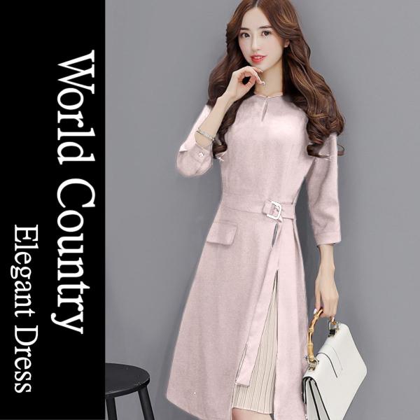 サイドプリーツワンピース 七五三 ママ ワンピース 長袖 フォーマル スーツ きれいめ 165 夏 セミフォーマル 入学式 40代 ワンピース夏 清楚 七五三ママスーツ Onepiece Beige ワールドカントリー 通販 Yahoo ショッピング