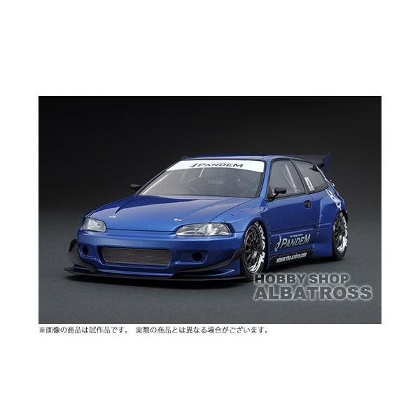 ignition model 1/18 PANDEM CIVIC (EG6) Blue Metallic [IG1054
