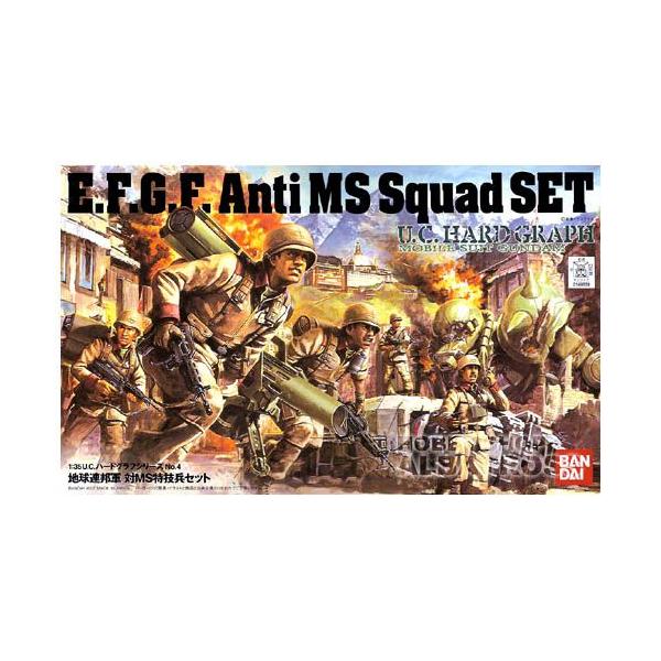 U.C.ハードグラフ 1/35 地球連邦軍 対MS特技兵セット