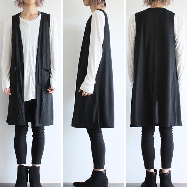 ベスト メンズ ロング丈 モード系 ブラック 黒 ロック サロン系 ロングベスト ジレ 個性的 トップス 中性的 ユニセックス レディース Buyee Buyee 日本の通販商品 オークションの代理入札 代理購入