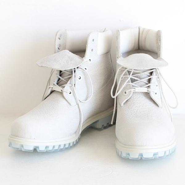 Timberland ティンバーランド メンズ ブーツ ヌバック 白 ホワイト 