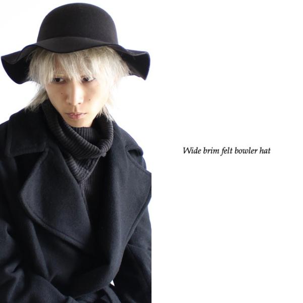 ボーラーハット メンズ ツバ広 フェルト 女優帽 キレイめ モード系 カジュアル 黒 ブラック 個性的 ウール 丸 帽子 中性的 ユニセックス レディース Buyee Buyee 日本の通販商品 オークションの代理入札 代理購入