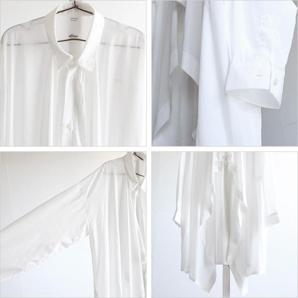 ロングシャツ メンズ ワンピース 長袖 ワンピシャツ シャツワンピ モード系 ホワイト 白 個性的 日本製 国産 オリジナル 中性的 ユニセックス レディース Buyee Buyee 日本の通販商品 オークションの入札サポート 購入サポートサービス
