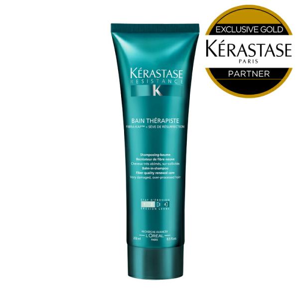 【418円OFF】RE バン セラピュート 250mL◆ケラスターゼ レジスタンス◆シャンプー ダメージケア 緑 KERASTASE
