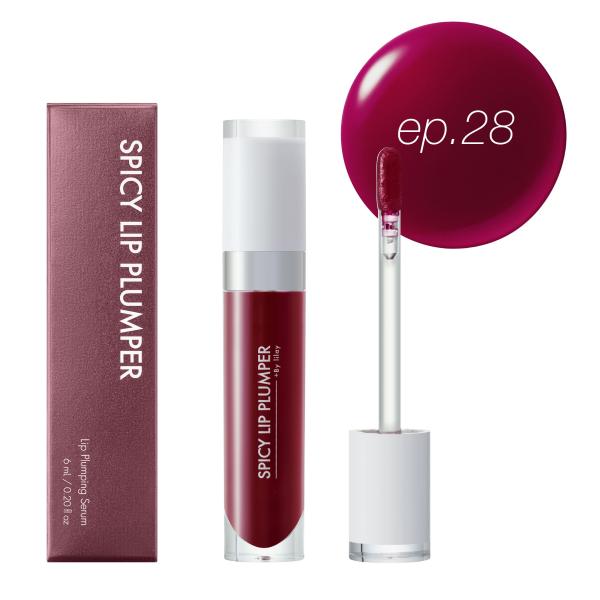 SPICY LIP PLUMPERは、ハリ・ツヤ感豊かな唇に特化した独自のモイスチャー処方により、唇に潤いを与えて縦じわを目立たなくさせることで、弾けそうなほどふっくら、ぷるんとしたハリ・ツヤ感のある唇を表現することができます。【ep. 2...