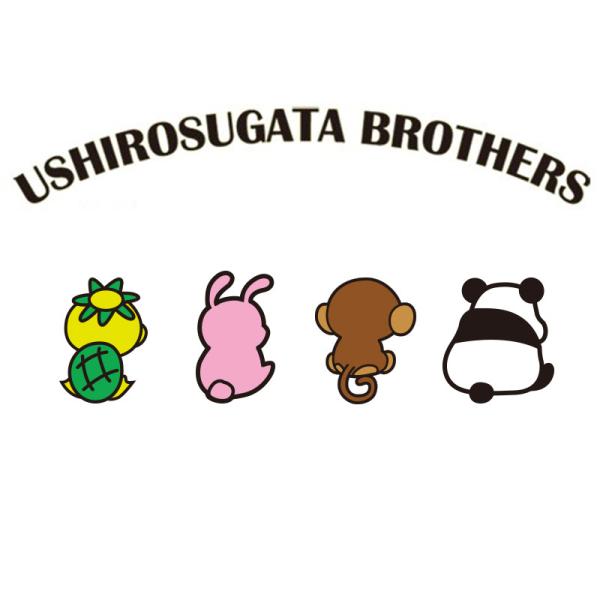 パンダ カッパ うさぎ サルのうしろ姿ブラザーズステッカー 車用 カーステッカー かわいい ステッカー Buyee Buyee Japanese Proxy Service Buy From Japan Bot Online