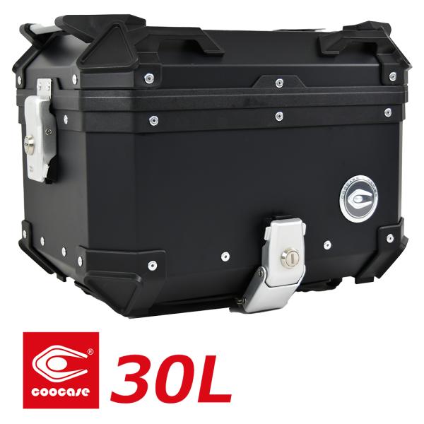 COOCASE（クーケース） バイク用 アルミトップケース 30L 左開口