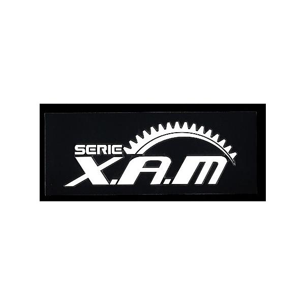 東洋マーク XAM ステッカー ホワイト 転写タイプ 33mm×90mm R-973