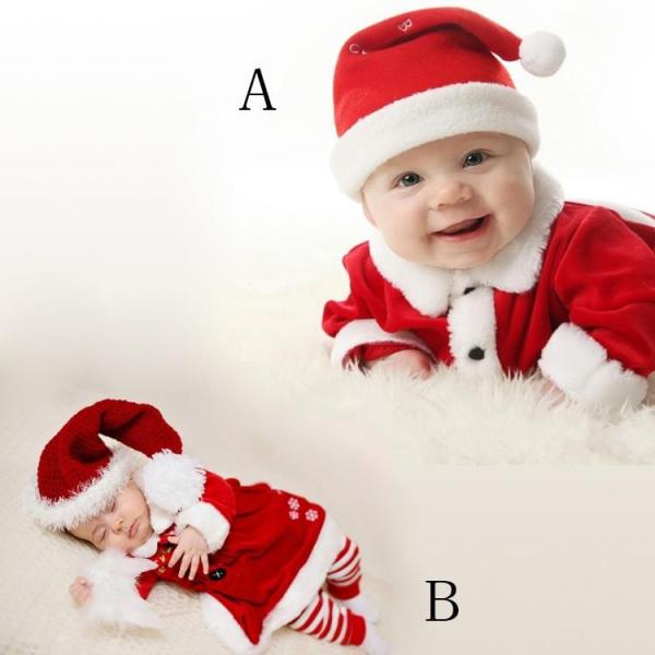 クリスマス サンタ カバーオール 帽子付き 子供 サンタクロース サンタ コスプレ赤ちゃん キッズ 衣装 ベビー服 男の子 女の子 仮装