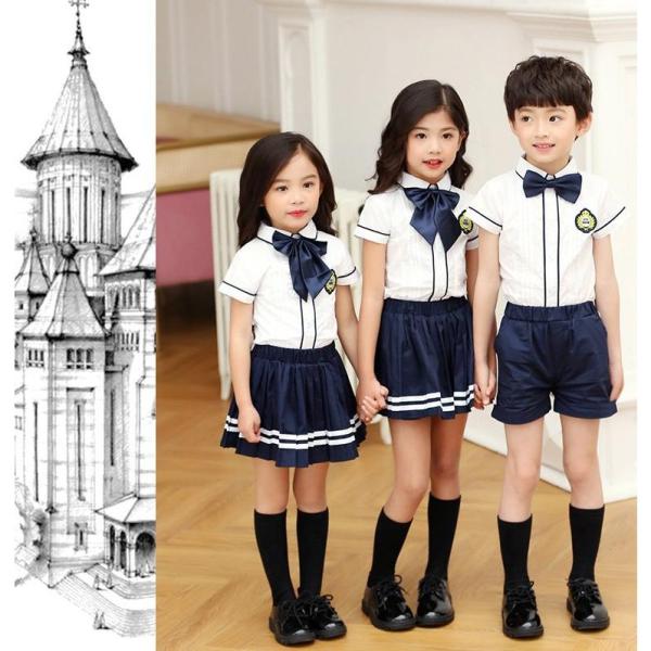 ■サイズ（ｃｍ）：セット内容：上下セット&amp;lt;br&amp;gt;100：肩幅28　着丈43.5　バスト71　男パンツ/女スカート丈31/28 身長90-100cm110：肩幅29　着丈46.5　バスト74　男パンツ/女スカート丈...