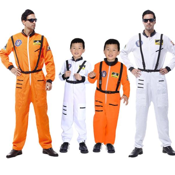 ハロウィン 衣装 宇宙飛行士 男性用 キッズ 親子お揃い宇宙服 コスプレ 宇宙服 パーティー宇宙飛行士 メンズ衣装学園祭 文化祭 変装 仮装
