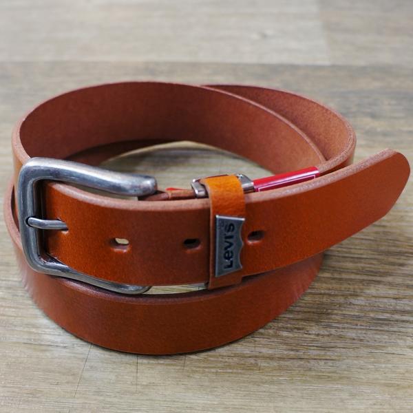 Levi's（リーバイス） レザー ベルト 牛革 15519020-CHA : aldo洋品店