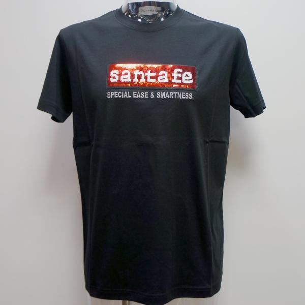 サンタフェ サンタフェ・22 春夏 SS 新作・スパンコール 半袖 Tシャツ