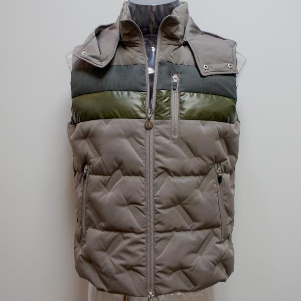 定価42,900円 美品 Santa Fe サンタフェ ダウン レザー ベスト 定価42,900円 美品 Santa Fe サンタフェ ダウン レザー ベスト